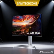 LG 27UP850K-W 27′′ UHD IPS USB‐C 90W HDR10 Ergonomic Monitor