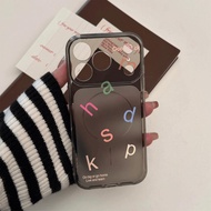 Animated Puzzle Letter for iPhone17ProThax 16 Personality 15 Simple 14 Colors 13