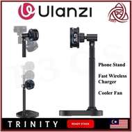 Ulanzi SK-10 Magnetic Cooler Mobile Smartphone Phone Stand Holder Fast Wireless Charging Dock Coolin