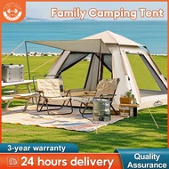 WTHB Outdoor Family Auto tent Kemah Camping Waterproof 4-8 Person Camping Tent Hiking Picnic Travel 