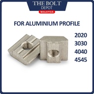 T Sliding Nut Europe Standard Tee Block Square Nut Profile Nut for 2020 3030 4040 Series Aluminium P