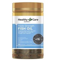 澳洲 Healthy Care 三倍強效魚油Triple Strength Fish Oil (150顆)