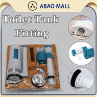 Toilet Tank Fitting Dual Flush Fill Toilet Water Tank Connected Cistern Inlet Drain Valve