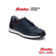 Bata บาจา Reb Label รองเท้าสนีคเกอร์ รองเท้าลำลอง รองเท้าผ้าใบลำลอง รองเท้าลำลองชายแบบสวม Casual Shoes สำหรับผู้ชาย รุ่น HALSTON 8219779