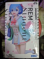 零開始的異世界生活雷姆學生制服公仔/景品Zero - Starting Life in Another World Rem Student Uniform Figure/Scenery