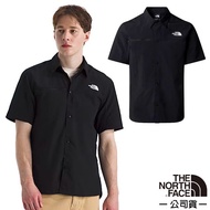 [The North Face The Face] Men's Breathable Water-Repellent Short-Sleeved Sweatshirt FLASHDRY-XD Shir