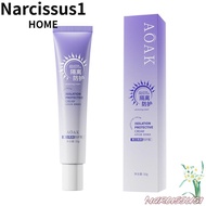 NARCISSUS Isolation Protection Cream, Invisible Pore Concealer Sun Protection Cream,  Brighten Moist