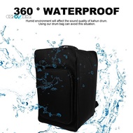 1 PCS Cajon Bag Cajon Backpack Black Oxford+Cotton with Handle and Shoulder Strap, Cajon Accessories