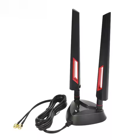 2.4G 5.8G 5G WIFI6E Bluetooth High Gain Dual Band Recevier External Antenna for ASUS Desktop Motherb