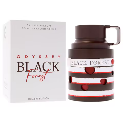Armaf Odyssey Black Forest EDP 100ml (3.4 fl oz), Gourmand Chocolate Cherry Fragrance, Dessert Editi