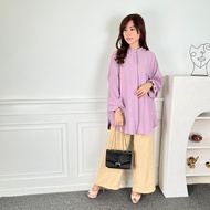Tq88indonesia Fashion Blouse LatestWanita Camelia CRINCLE/ Blouse/ TrendyPOLOS