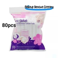 80pcs Excue Makeup Remove Cotton Pads Facial Comestic Remover