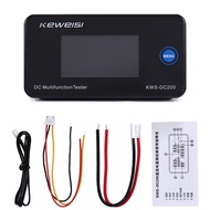 KEWEISI DC 0-200V Voltmeter Ammeter KWS Power Energy Meter LED Digital DC Wattmeter Electric Meter