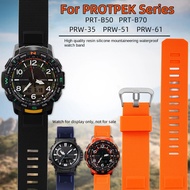 PRT-B50 PRT-B70 PRW-35 23mm watchband PROTPEK prt b50 prt b70 prw-35 prw-51Y TPU Quick Release Silic