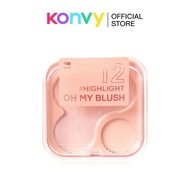 2P ออริจินัล โอ้ มาย บลัช 4.3 กรัม#12 Highlight เครื่องสำอาง เครื่องสำอางสำหรับใบหน้า บลัช
