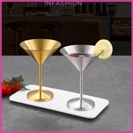 INF Wide  Metal Drink Cup for Hosting Displays and Beverage Service
