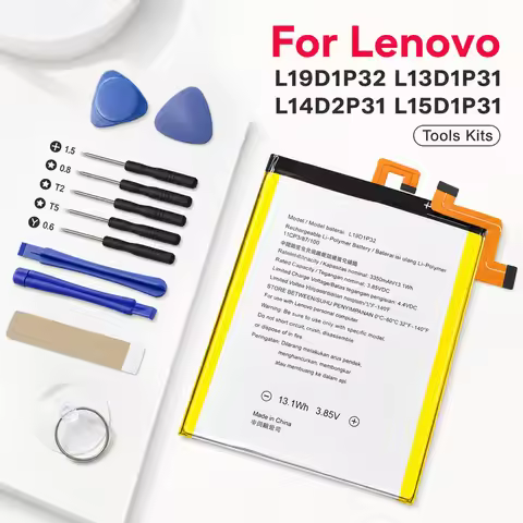 Replacement Battery L15D1P31 L13D1P31 L19D1P32 L14D2P31 L19D1P31 For Lenovo Tab Pad M10 M8 2 3 7 X90