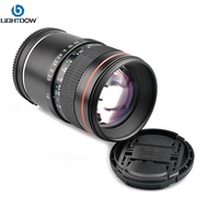 yuan6 Lightdow 85mm F1.8 Medium Telephoto Portrait Full Frame E Mount Lens for Sony A9 A7R A7S A7 NEX-7 NEX-6 NEX-5 A6500 A6300 A6000 DSLRs Lenses