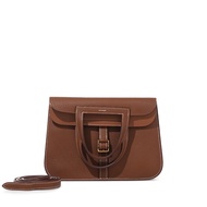 Hermès Gold Clemence Halzan 25 Gold Hardware, 2021