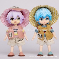 Sun Hat Animal ob11 Set obitsu11azone12cu-poche Bucket Hat Baby Clothes Beautiful Knot Pig 2RPU