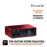 Focusrite Scarlett 4i4 USB Audio Interface (4th Generation)