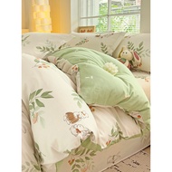 Pure Cotton Quilt Cover Single Piece 180x200 Mattress Cover Dormitory Single Student Cotton Quilt Co