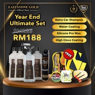 [11.11 Promo Set] Easystone Gold Water Coating & Windscreen High Gloss Coating Silicone Pro Wax Nano