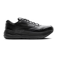 [BROOKS] Ghost Max Leather Men's Smooth Sneakers (2E Wide Last) {Black}110443A Outdoor Hiking