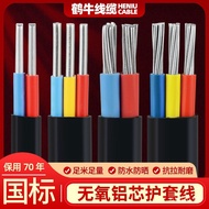 National Standard2Core3Core Cable Wire Aluminum Core Household Outdoor Wire 4 6 10 16Square Overhead