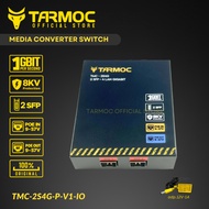 Tarmoc TMC-2S4G-P-V1-IO | Media Converter 2 SFP 4 LAN 2FO 4LAN/ | 2SFP 4LAN / 2 SC 4 LAN Gigabit POE