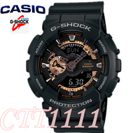 Casio นาฬิกาข้อมือ GShock รุ่น GA-110RG-1A(Rose gold and Black)