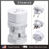 Universal 3-Pin UK 3 Pin Adapter Plug Head AS Plug Socket/EU/AU to UK Plug Adapter Plug Pe