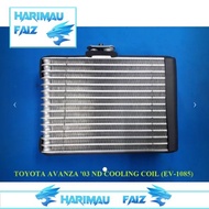 HF TOYOTA AVANZA '03 ND COOLING COIL  EV-1085 HF