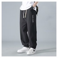 Ready Stock Men's Fashion Brand Spring and Autumn Cargo Pants Loose Fit Casual Pants Men's Outdoor T