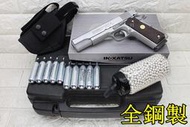 2館 鋼製 INOKATSU COLT M1911 手槍 CO2槍 銀 優惠組F 井勝 1911 柯特 MEU 45手槍