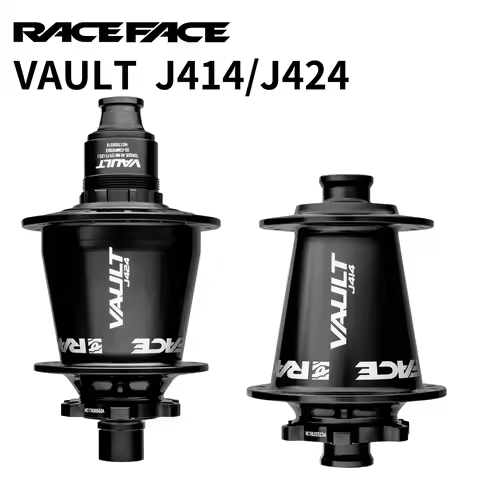 RACEFACE Vault J-Bend Hub - 32H J414/J424 Hubs 15x110 12x148 32H xD Freehub 6-Bolt 60T F/R Set