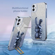 Casing For Samsung Galaxy A05 Case Samsung A23 A32 Case Samsung A53 Case Samsung A11 A12 Case Samsung A03 A50 Case Samsung A7 2018 Case Samsung Note 10 Plus Case Cartoon Bunny Stand Lazy Bracket Cute Rabbit Holder Phone Cassing Cover Cases Case VX