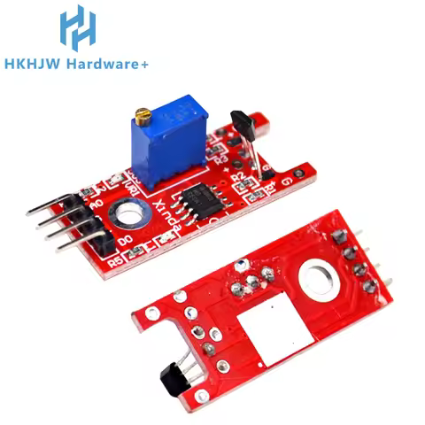 4pin KY-024 Linear Magnetic Hall Switches Speed Counting Sensor Module diy Starter Kit KY024 for ard