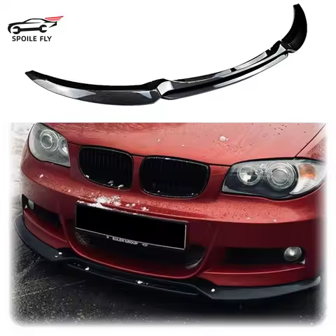For BMW 1 Series E82 E88 118i 120i 120d 123d 125i 125se 128i 135i 2007-2013 Front Bumper Lip Splitte