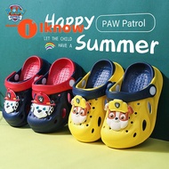 I know Paw Patrol Kid's Cute Garden Shoes Cartoon Slides Sandals Clogs Children Beach Slipper