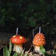 森林秘境 • 迷幻蘑菇蛋糕蠟燭組