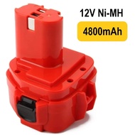 4800mAh Replacement Batteries For Makita 9.6V 12V 14.4V 18V screwdriver battery Cordless PA12 PA14 P
