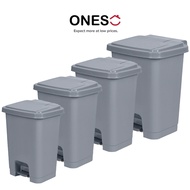 (ONES) Plastic Foot Pedal Bin - 20L / 30L / 30L / 40L / Trash Bin / Rubbish Bin / Garbage / Waste