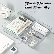 Clear Drawer Organizer Clear Tray Divider
