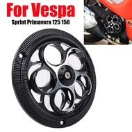 Motorcycle CNC Rotating Fan Cover for Piaggio Vespa Primavera Sprint 150 Accessories
