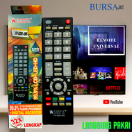 REMOTE REMOT TV UNIVERSAL CHUNGHE 528TR TABUNG LCD LED