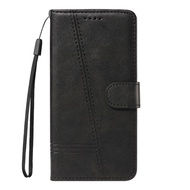 Line Leather Case for Huawei Honor 200 100 70 20 10 8s Magic 6 5 Pro Lite 5G Flip Wallet Card Slot L