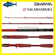 2021 Daiwa fishing rod Salamandura 632MHB 602MB 662MS 702MHS 602MLS 661MB with 1 Year Local Warranty