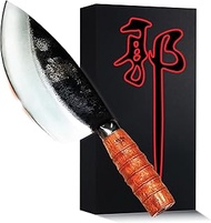 Jende FN Big G4 Medium Fish Taiwan Tuna & Butchering chef Knife, Hand forged RC 60