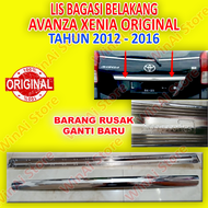 TRUNKLID/LIST BAGASI BELAKANG AVANZA XENIA TAHUN 2012-2016 ORIGINAL